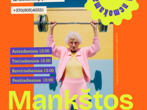 Mankstos senjorams INSTA POST Nemokamos mankštos senjorams